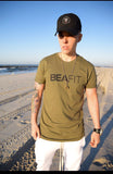 Be Empowered Always Tee-Military Green